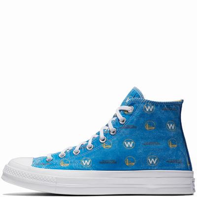 Converse X Nba Chuck 70 Franchise High Tops Womens - Blue Shoes (349YZLJT)